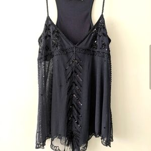 Free people beaded tank